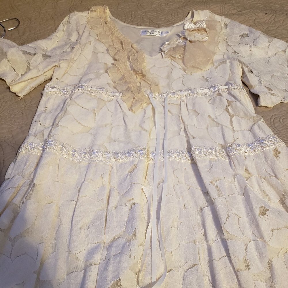 MY Pretty Angel Lace top - Picture 3 of 6
